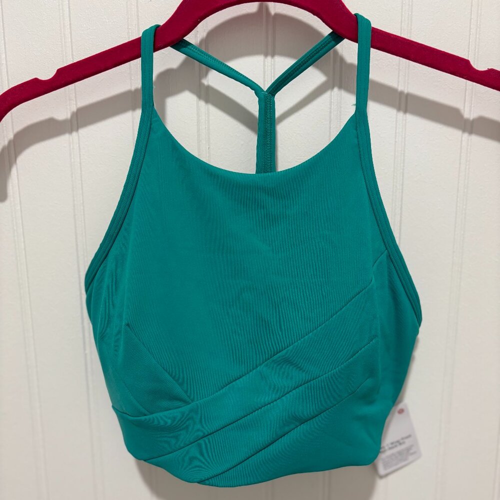 Lululemon Flow Y Wrap High-Neck Bra NWT